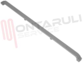Immagine di INSERTO MANIGLIA PORTA FORNO GRIGIA L=743MM.