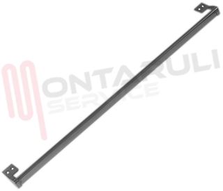 Immagine di MANIGLIA PORTA FORNO CROMATA L= 730MM.