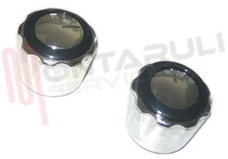 Immagine di KIT 2 MANOPOLE FORNETTO CROMATE PER 940