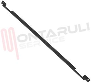 Immagine di REGGIVETRO INFERIORE PORTA FORNO NERO L=505MM.