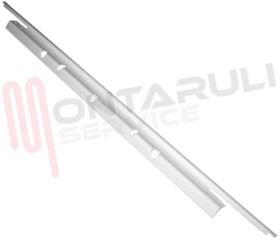 Visualizza i dettagli per REGGIVETRO INFERIORE PORTA FORNO BIANCO L=588MM Immagine di REGGIVETRO INFERIORE PORTA FORNO BIANCO L=588MM