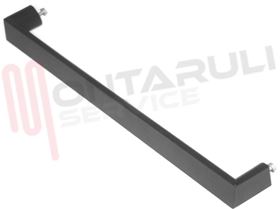 Visualizza i dettagli per MANIGLIA NERA FORNETTO DELONGHI L=358MM. Immagine di MANIGLIA NERA FORNETTO DELONGHI L=358MM.