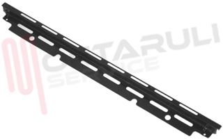 Immagine di REGGIVETRO INFERIORE PORTA FORNO NERO L=562MM.