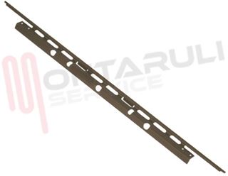Immagine di REGGIVETRO INFERIORE PORTA FORNO MARRONE L=587MM.