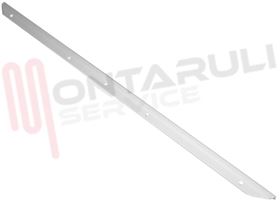 Visualizza i dettagli per REGGIVETRO INFERIORE PORTA FORNO BIANCO L=572MM. Immagine di REGGIVETRO INFERIORE PORTA FORNO BIANCO L=572MM.