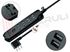 Immagine di PRESA MULTIPLA 4PR. BIVALENTE C/CAVO+2USB 2P+T 16A NERA