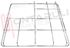 Immagine di GRIGLIA 3 FUOCHI + PIASTRA FILO 446X444MM. CROMATA STAR