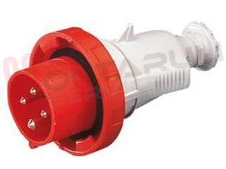 Immagine di SPINA MOBILE CEE 3P+T IP67 16A 380V ROSSA C/BLOCCO