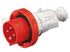 Immagine di SPINA MOBILE CEE 3P+T IP67 16A 380V ROSSA C/BLOCCO