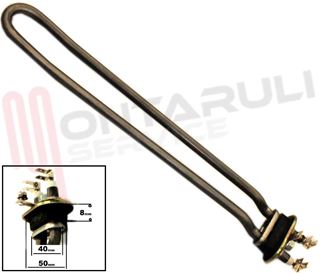 Immagine di RESISTENZA 2000W 220V TRIPLEX SAGOMATA ORIGINALE