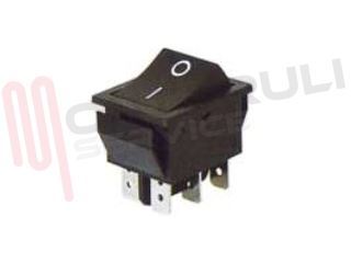Immagine di DEVIATORE BIPOLARE NERO 16A 6 FASTON