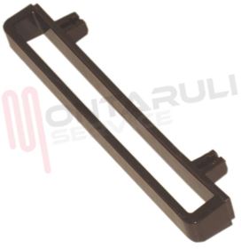 Visualizza i dettagli per MANIGLIA VANO PORTA BOMBOLA MARRONE L=255MM. Immagine di MANIGLIA VANO PORTA BOMBOLA MARRONE L=255MM.