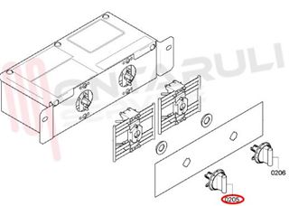 Immagine di MANOPOLA FUOCO INOX SATINATO BOSCH