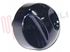 Immagine di MANOPOLA NERA CUCINA PERNO 23MM. AREILOS XPER