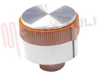 Immagine di MANOPOLA FUOCO ARANCIONE 6MM.