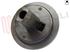 Immagine di MANOPOLA PIASTRA MARRONE-SILVER D.8MM.