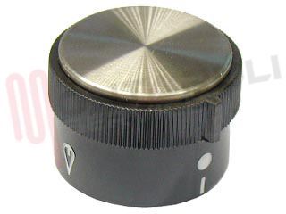 Immagine di MANOPOLA FUOCO MARRONE ZANUSSI D.8MM.