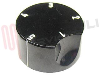 Immagine di MANOPOLA PIASTRA NERA D.7MM.