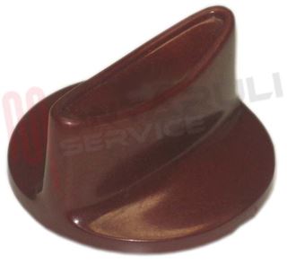 Immagine di MANOPOLA FUOCO BORDEAUX D.8MM.