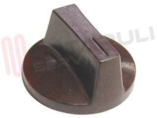 Immagine di MANOPOLA FUOCO MARRONE D.8MM.