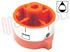 Immagine di MANOPOLA ARANCIO-SILVER FORNO ARISTON D.8MM.
