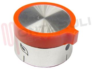 Immagine di MANOPOLA FORNO GAS VT ARANCIO D.8MM.