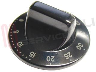 Immagine di MANOPOLA FORNO ELETTRICO TIMER NERA 'FM11'