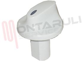 Visualizza i dettagli per MANOPOLA FUOCO BIANCA INDESIT D.8MM. Immagine di MANOPOLA FUOCO BIANCA INDESIT D.8MM.