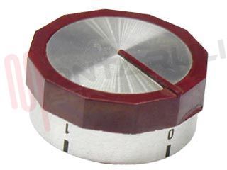 Immagine di MANOPOLA FUOCO BORDEAUX D.6MM.