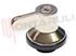 Immagine di MANOPOLA FUOCO INOX/NERA D.8MM.