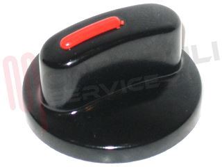 Immagine di MANOPOLA FUOCO NERA D.6MM.