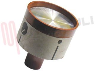 Immagine di MANOPOLA FUOCO MARRONE COTTO D.8MM.