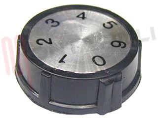 Immagine di MANOPOLA FORNO/PIASTRA NERA D.6MM.