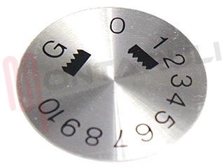 Immagine di DISCHETTO PER MANOPOLA UNIVERSALE FORNO D.34MM.