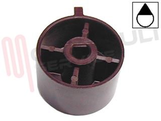 Immagine di MANOPOLA FUOCO ROSSA AREILOS D.8MM.