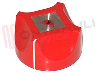 Immagine di MANOPOLA FUOCO ROSSA D.6MM.