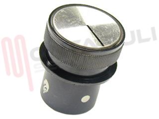 Immagine di MANOPOLA FUOCO NERA PUSH-PULL D.8MM.