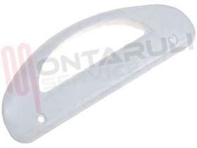 Visualizza i dettagli per MANIGLIA FRIGO BIANCA L=200MM. Immagine di MANIGLIA FRIGO BIANCA L=200MM.