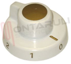 Visualizza i dettagli per MANOPOLA PIASTRA BIANCA D.6MM. Immagine di MANOPOLA PIASTRA BIANCA D.6MM.