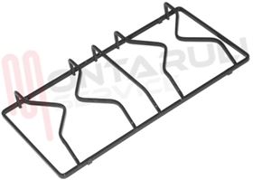 Visualizza i dettagli per GRIGLIA 2 FUOCHI PIATTINA 404X209MM. SMALTATO NERO H43,5MM. Immagine di GRIGLIA 2 FUOCHI PIATTINA 404X209MM. SMALTATO NERO H43,5MM.