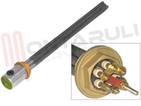 Visualizza i dettagli per RESISTENZA 3 ELEMENTI ATT. 1"1/4 4000W 230/400V INOX Immagine di RESISTENZA 3 ELEMENTI ATT. 1"1/4 4000W 230/400V INOX