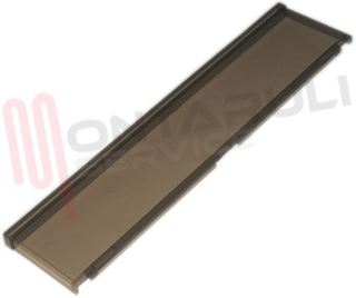 Immagine di PORTINA FRIGO POSTERIORE MARRONE FUME' 490X112MM.