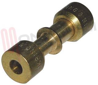 Immagine di RACCORDO LOKRING 6/5MM. OTTONE 6/5NRMS00 GIUNTO TUBO