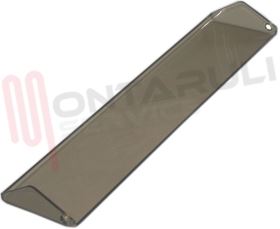 Visualizza i dettagli per PORTINA MARRONE FUME' 400X100MM. Immagine di PORTINA MARRONE FUME' 400X100MM.