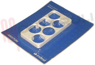 Immagine di PORTAUOVA 6 POSTI BIANCO