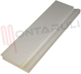 Visualizza i dettagli per PORTINA EVAPORATORE BIANCA 460X150MM. Immagine di PORTINA EVAPORATORE BIANCA 460X150MM.