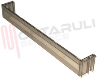 Immagine di MENSOLA BOTTIGLIE TRASPARENTE FUME' 475X53XH.60MM.