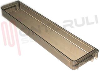 Immagine di MENSOLA LATTINE TRASPARENTE FUME' 475X95XH.40MM.