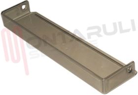 Visualizza i dettagli per MENSOLA LATTINE FUME' 375X95XH.40MM. Immagine di MENSOLA LATTINE FUME' 375X95XH.40MM.