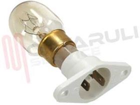 Visualizza i dettagli per LAMPADA FORNO ATT. FASTON 25W 220/230V PER MICROONDE Immagine di LAMPADA FORNO ATT. FASTON 25W 220/230V PER MICROONDE